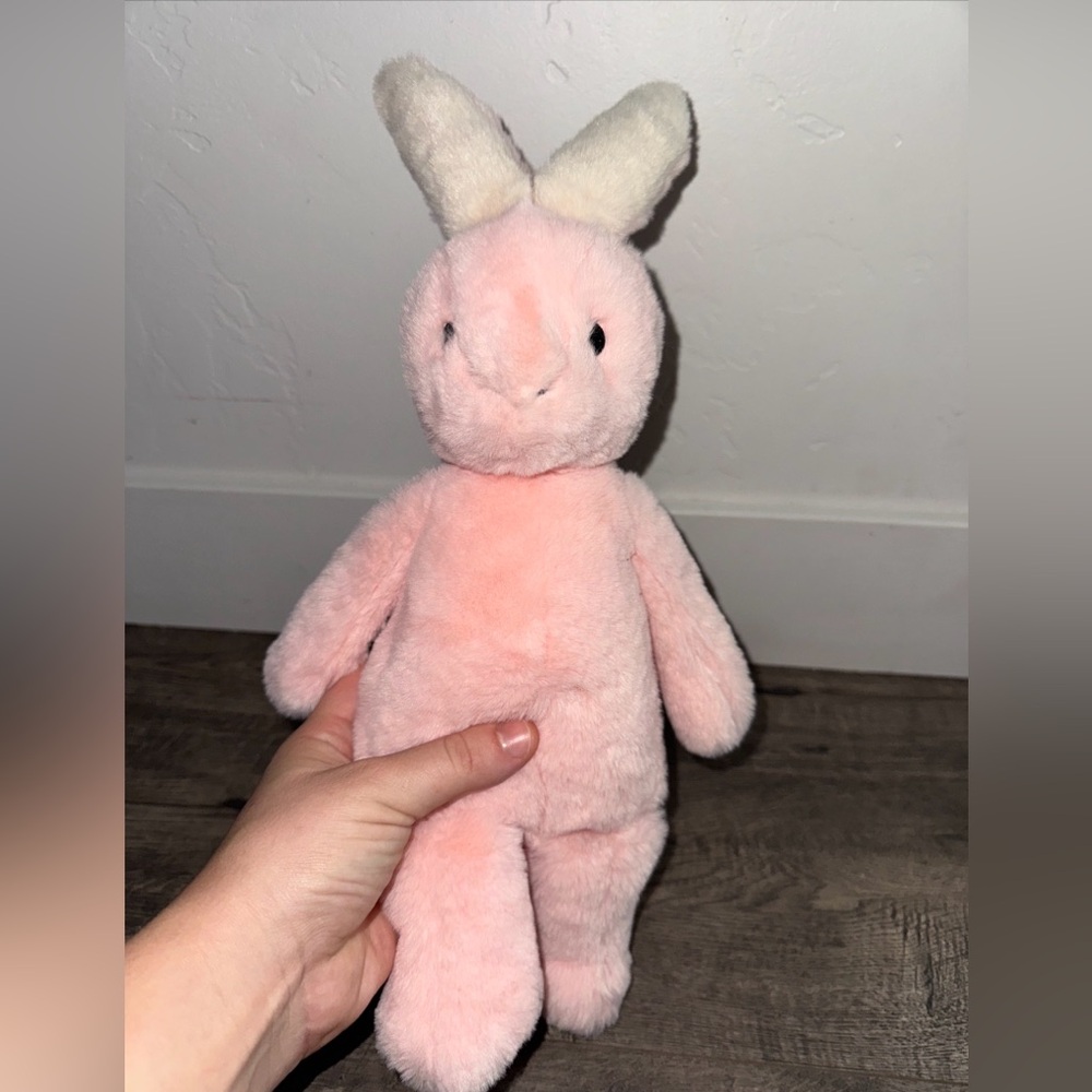 Cotton On Pink Soft Bunny Rabbit Stuffed Plush Toy Easter 12” HTF